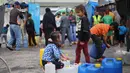 Situasi ini semakin mengkhawatirkan mengingat sekitar 80 persen lebih dari dua juta penduduk Gaza bergantung pada dapur umum tersebut. (Eyad BABA/AFP)