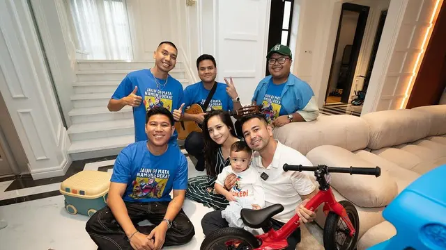 Potret Artis di Ulang Tahun Rayyanza Alias Cipung, Sederhana dan Meriah