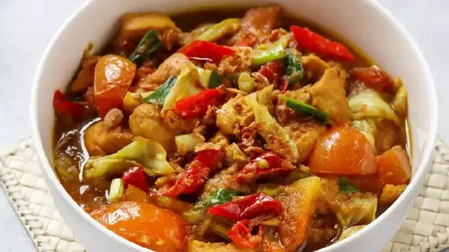 Resep tongseng ayam tanpa santan. (dok. Cookpad @tyasprabowo)