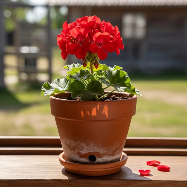 Bunga Geranium (Gemini AI)