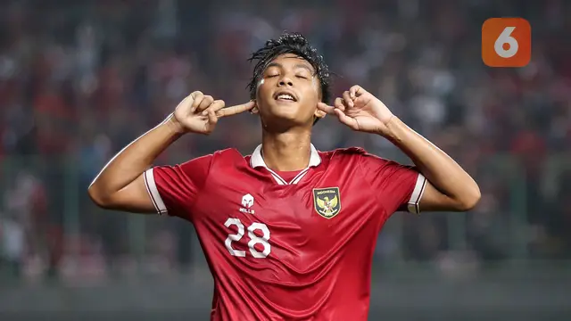 Foto: Parade Gol dan Selebrasi Rabbani Tasnim Saat Cetak Hattrick untuk Timnas Indonesia U-19 di Ajang Piala AFF U-19 2022