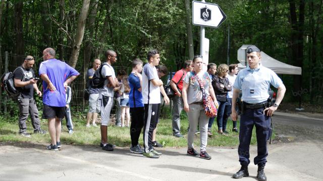 Latihan Timnas Prancis