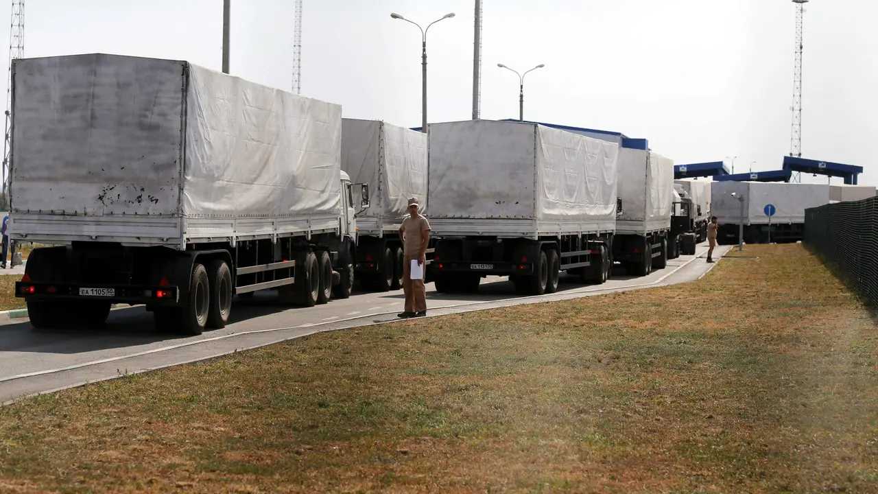 Konvoi truk Rusia