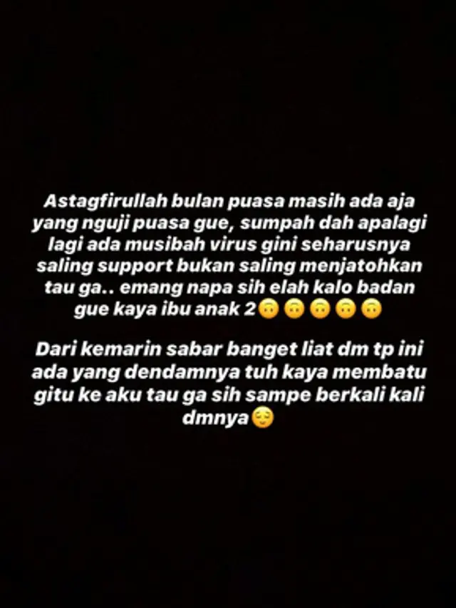 Kesha Ratuliu alami body shaming