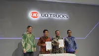 Gandeng Astra UD Trucks, PT Trans Migasindo Amankan Keandalan Armada Tangki
