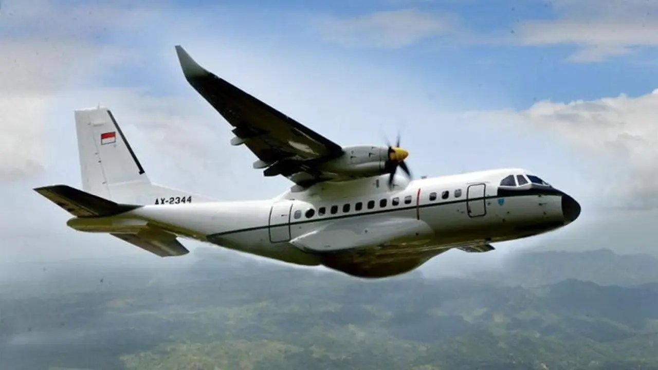 CN235 produksi PT Dirgantara Indonesia (Foto: Direktorat Jendral Perhubungan Udara, Kementerian Perhubungan RI)
