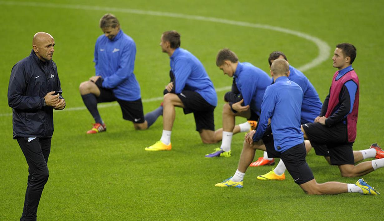 Sebelumnya Luciano Spaletti juga sempat melatih klub asal Rusia, Zenit St Petersburg selama empat setengah musim. (AFP/Miguel Riopa)