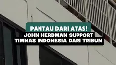 John Herdman memantau langsung laga perdana Timnas Indonesia melawan Kamboja di Piala AFF 2026 dari tribun Stadion Pakansari, Cibinong, Bogor. Pelatih skuad Garuda itu sengaja memilih menyaksikan pertandingan dari atas untuk mengamati penampilan para pemainnya dari sudut pandang yang berbeda.