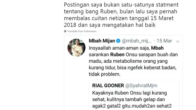 Mbah Mijan (Foto: Twitter)