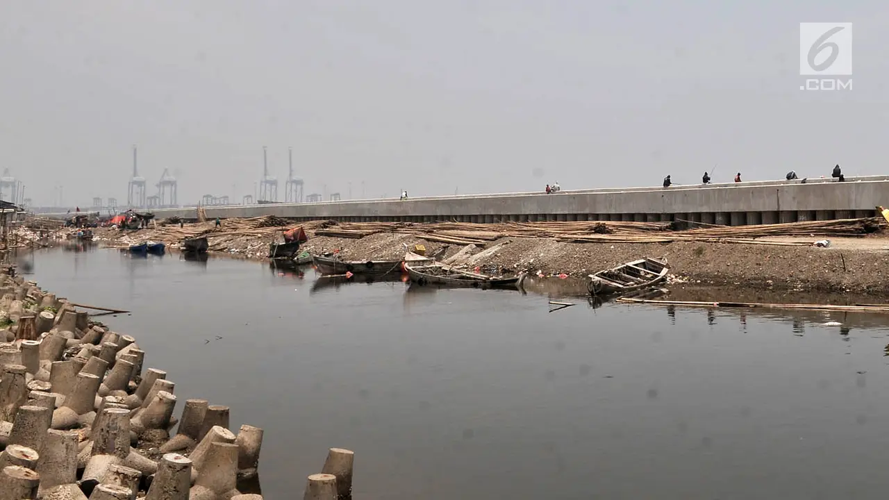 Progres Pembangunan Tanggul Laut Raksasa Jakarta