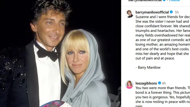 Unggahan Barry Manilow. (Instagram/ barrymanilowofficial)