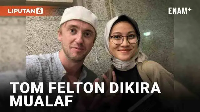 Tom Felton belakangan jadi perbincangan di media sosial. Berawal dari desainer grafis Indonesia di London bernama Niken yang beruntung bertemu dengan Tom Felton. Namun warganet justru salah fokus dengan penampilan Tom Felton hingga mengira ia mualaf.