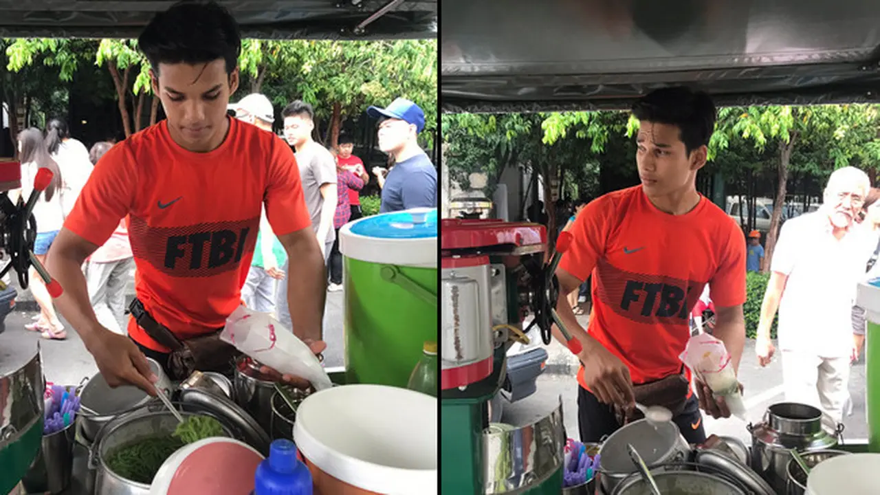 tukang cendol di Ipoh