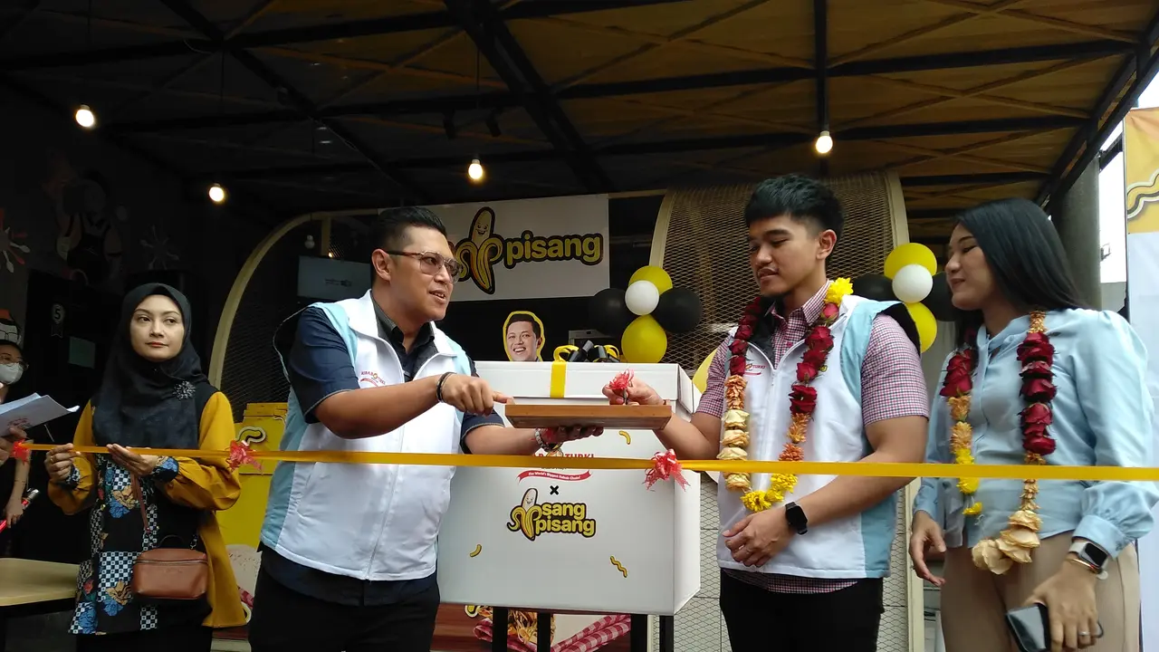 Kaesang di acara Deklarasi Koalisi Pisang Nasional. (Istimewa)