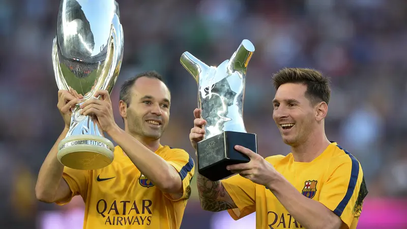 Rekan Setim Terbaik Lionel Messi di Barcelona
