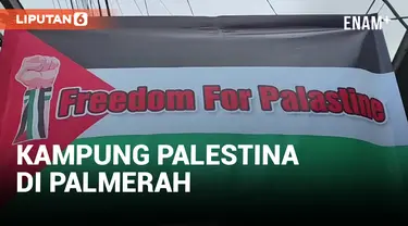 Melihat Kampung Palestina di Palmerah