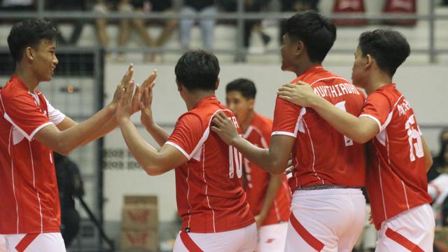 Timnas Voli Indonesia U-16 membungkam Malaysia