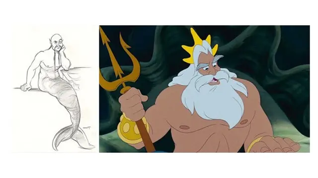 5 Potret Konsep Asli Gambar Disney Ini Ternyata Hanya dari Sketsa Sederhana