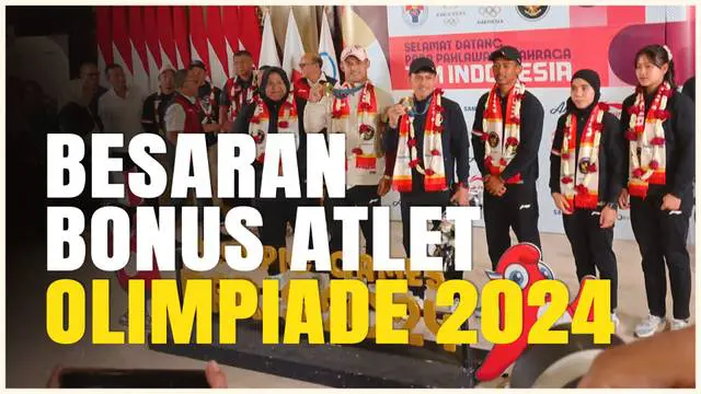 Berita Video, komentar Menpora terkait bonus para atlet Olimpiade 2024