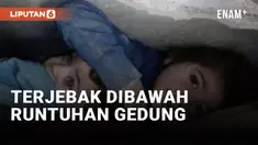 Mengharukan! Kakak Lindungi Kepala Adiknya Dibawah Runtuhan Gedung Akibat Gempa Turki Kemarin