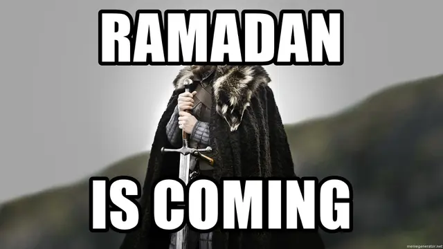 [Bintang] 6 Meme Tanda-tanda Ramadan Akan Segera Tiba, Nomor 3 Nggak Pernah Absen