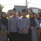 Bima Arya dan Dedie A Rachim mendaftar di KPUD Bogor (Liputan6.com/Achmad Sudarno)