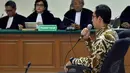 Dalam sidang putusan tersebut, Wawan divonis lima tahun penjara dan denda sebesar Rp 150 juta, Jakarta, Senin (23/6/14). (Liputan6.com/Johan Tallo)