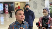Ketua Harian DPP Gerindra Sufmi Dasco menegaskan Prabowo belum pernah memberi izin atau restu ke Sandiaga pindah ke PPP. (Liputan6.com/Delvira Hutabarat)
