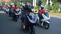 City riding menjadi bagian dari acara Merdeka Berkendara yang digelar Federal Oil bersama Proban Motoparts. (ist)