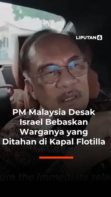 PM Malaysia Desak Israel Bebaskan Warganya yang Ditahan di Kapal Flotilla