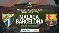 La Liga_Malaga Vs Barcelona (Bola.com/Adreanus Titus)