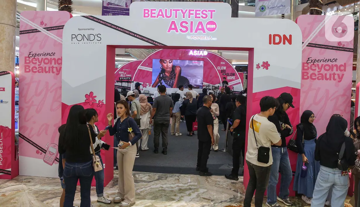 BeautyFest Asia 2025 juga dimeriahkan dengan beragam talkshow edukatif, games, music performance dan aktivitas menarik lainnya. (Liputan6.com/Angga Yuniar)