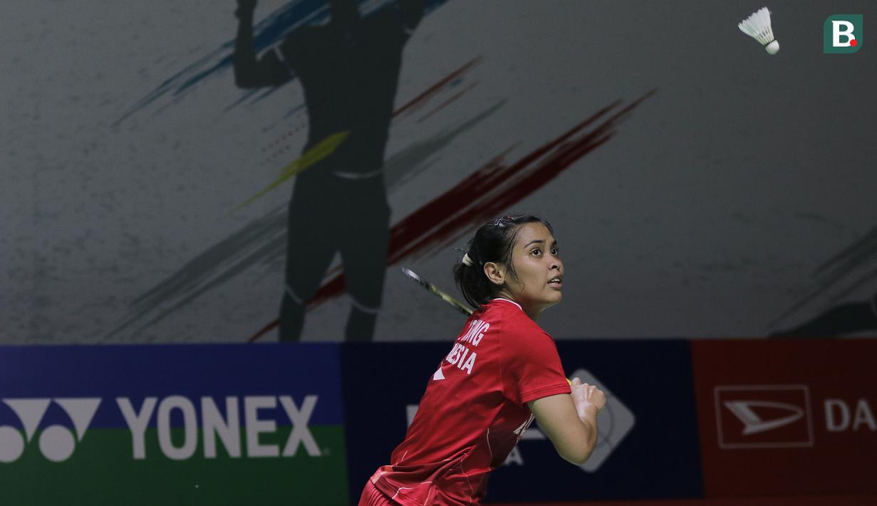 Dengan kemenangan ini, Gregoria Mariska Tunjung menambah keunggulannya dalam head to head menjadi 4-0, setelah sebelumnya pernah bertemu 3 kali. (Bola.com/Ikhwan Yanuar)