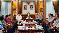 Audiensi, Kapolri Siap Dukung Program 3 Juta Rumah