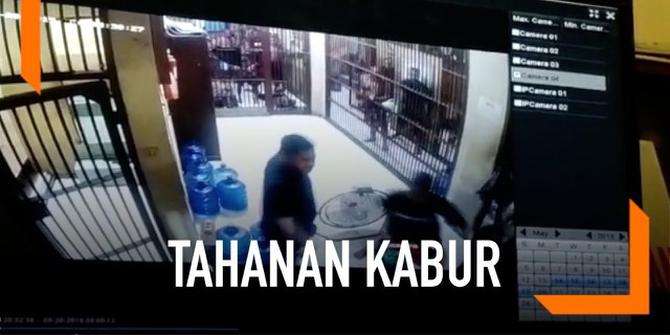 VIDEO: Pukuli Petugas, Tahanan di Aceh Kabur dari Penjara