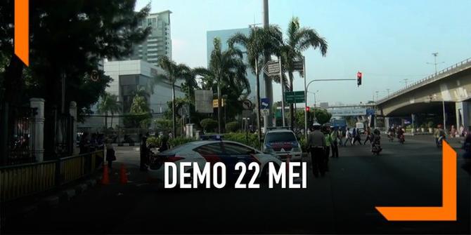 VIDEO: Demo 22 Mei, Lalin S Parman ke KS Tubun Dialihkan