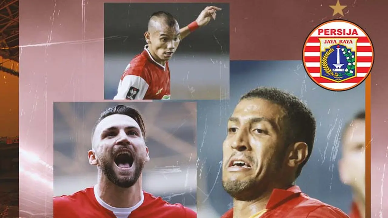 Persija Jakarta - Marko Simic, Riko Simanjuntak, Yann Motta