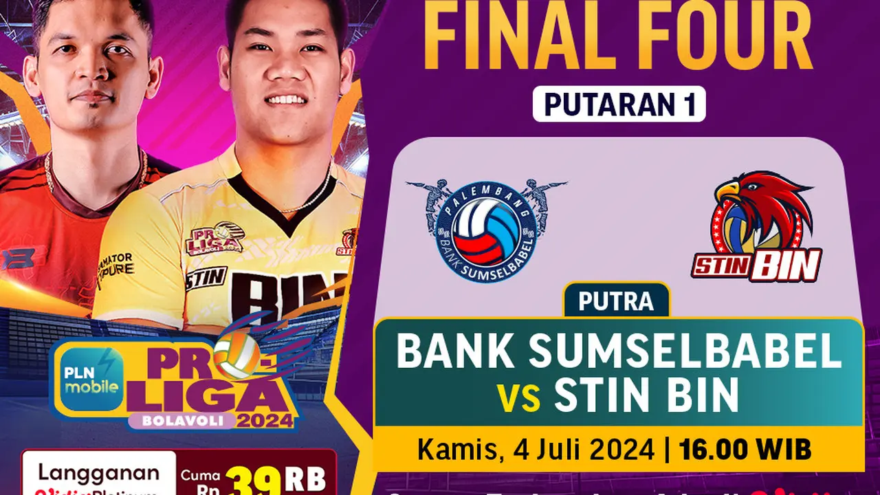 Palembang Bank SumselBabel vs STIN BIN