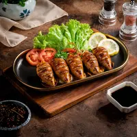 ilustrasi cumi panggang/RICHARDTJ312/Shutterstock