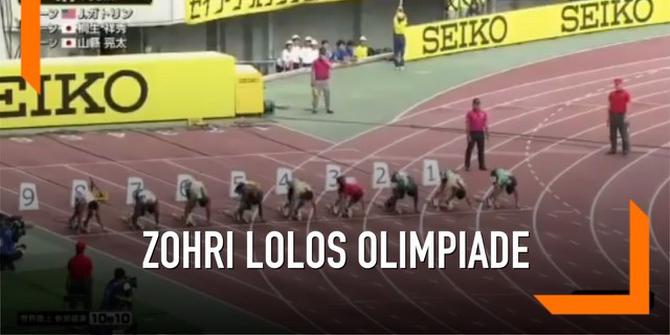 VIDEO: Detik-Detik Lalu Muhammad Zohri Lolos Olimpiade Tokyo 2020
