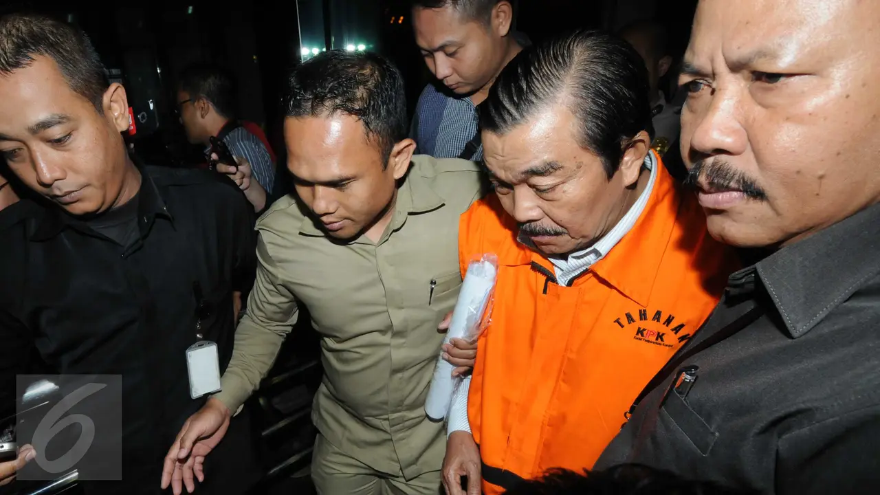 20151110- Saleh Bangun Ditahan KPK-Jakarta- Helmi Afandi