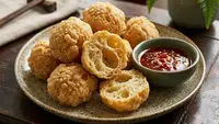 Cara Membuat Bakso Goreng Kopong ala Restoran Chinese Food, Renyah di Luar dan Berongga di Dalam