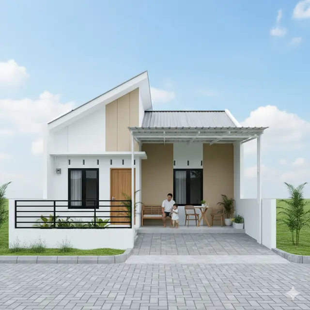 Inspirasi Desain Rumah Murah Tapi Bagus. Gemini