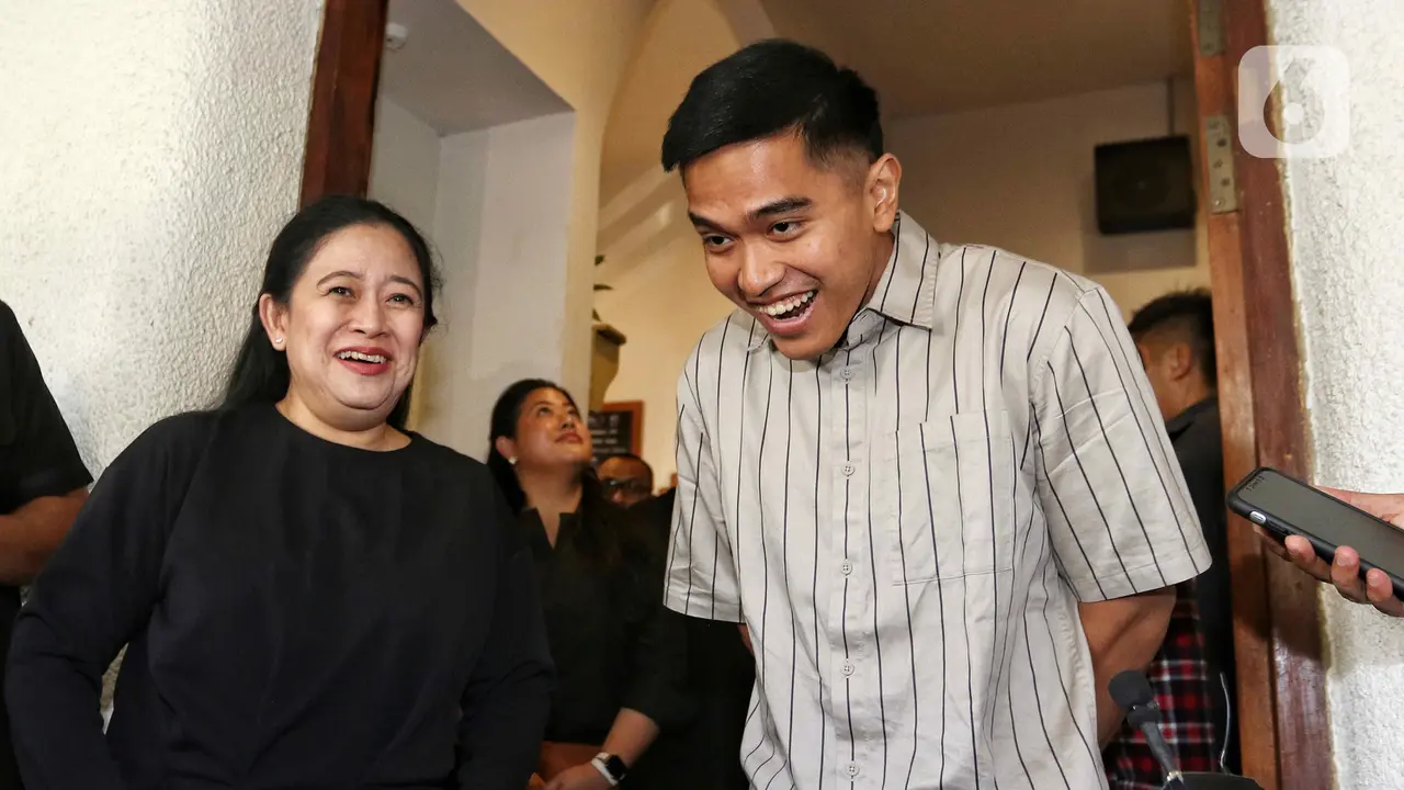 Pertemuan Puan Maharani dan Kaesang Pangarep