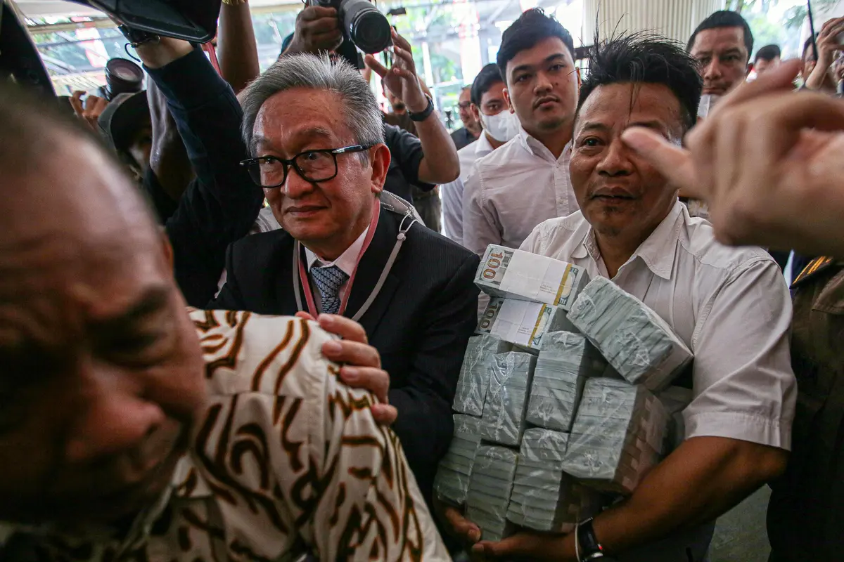 Pengacara Komisaris PT Solitech Media Sinergy Irwan Hermawan, Maqdir Ismail Kembalikan Uang Kasus BTS