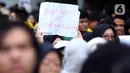 Badan Eksekutif Mahasiswa Seluruh Indonesia (BEM SI) menggelar aksi unjuk rasa pada Senin (17/2/2025). (Liputan6.com/Helmi Fithriansyah)