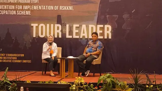 Workshop kompetensi para pelaku pariwisata nasional dan tour leader di Grogol, Jakarta Barat, Selasa, 29 November 2022