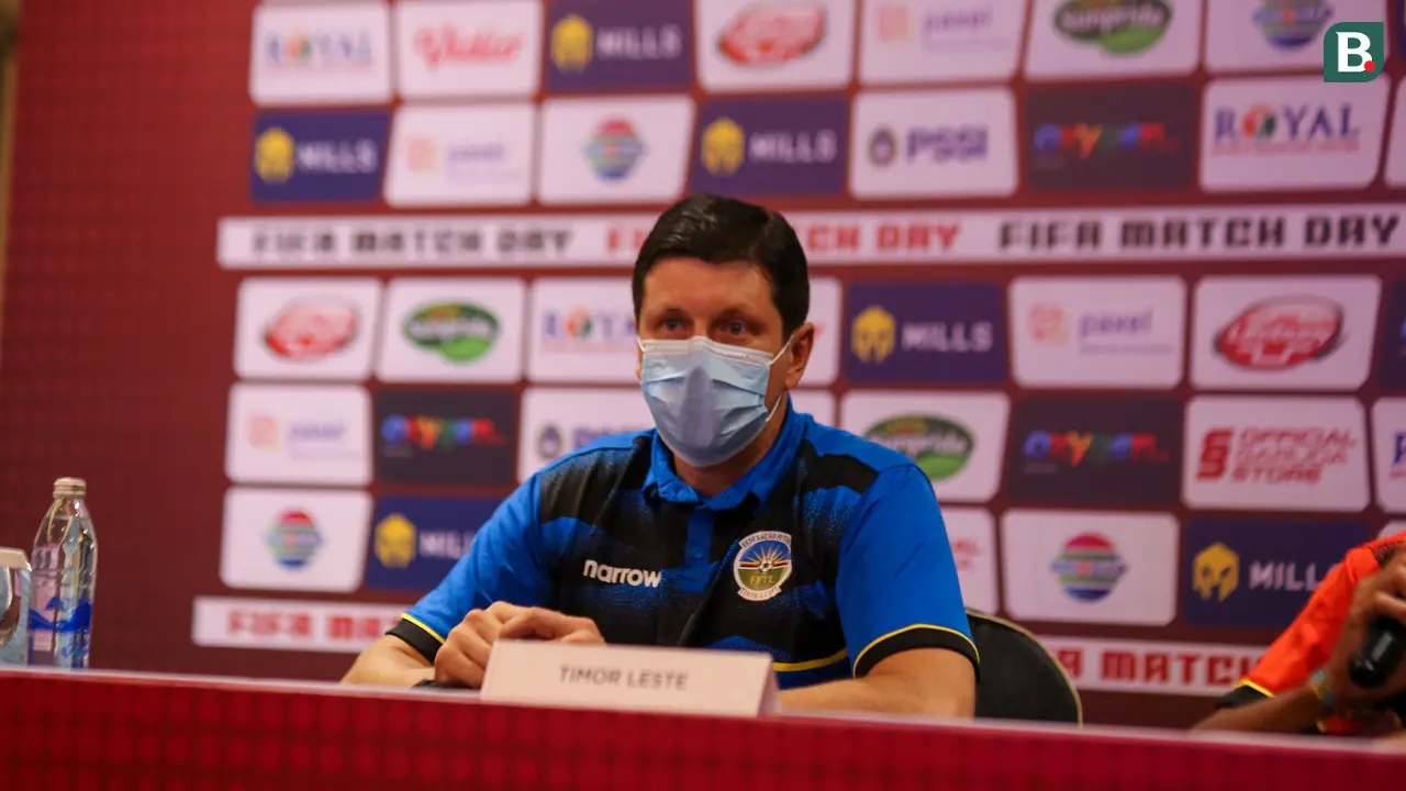 Fabio Joaquim Maciel Da Silva sebagai Pelatih Timnas Timor Leste.