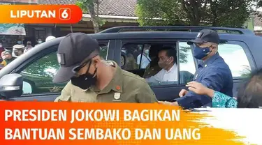 Presiden Joko Widodo melakukan kunjungan kerja di sejumlah daerah di Jawa Tengah. Kedatangan Presiden dinanti warga dan pedagang. Usai menyapa warga, Presiden menyerahkan bantuan langsung tunai dan paket sembako.