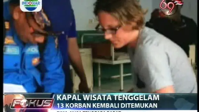 Kapal Wisata Tenggelam, 13 Korban Kembali Ditemukan